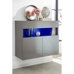 Galicia Sideboard Grey 3 Doors 3 Shelves £124.00