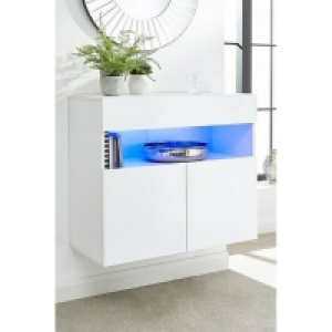 Galicia Sideboard White 3 Doors 3 Shelves £124.00