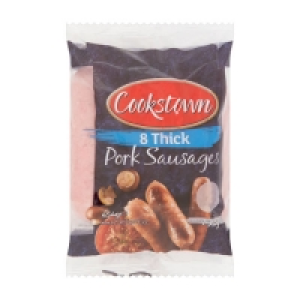 Cookstown 8 Thick Pork Sausages £1.00