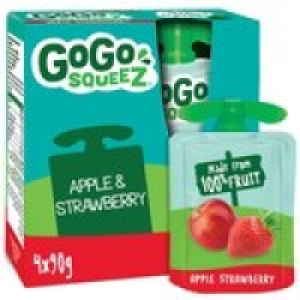 Morrisons  Go Go Squeez Fruit Snack Apple Strawberry