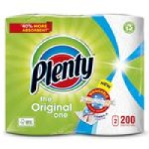 Plenty White Kitchen Rolls £3.85