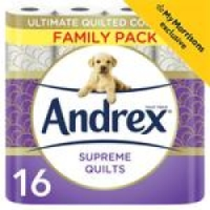 Andrex Supreme Quilts Toilet Roll £11.85
