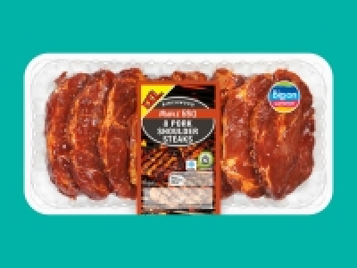 Lidl  Birchwood Maple BBQ Pork Shoulder Steaks