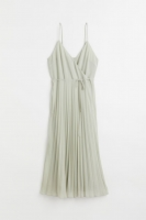 Pleated wrap dress £31.00
