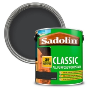 Homebase  Sadolin Classic Woodstain - Ebony - 2.5L