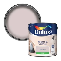 Homebase  Dulux Silk Emulsion Paint Mellow Mocha - 2.5L