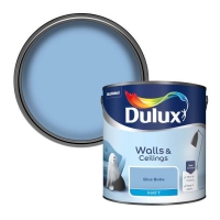 Homebase  Dulux Matt Emulsion Paint Blue Babe - 2.5L