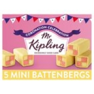 Mr Kipling Mini Battenberg Cakes £1.25
