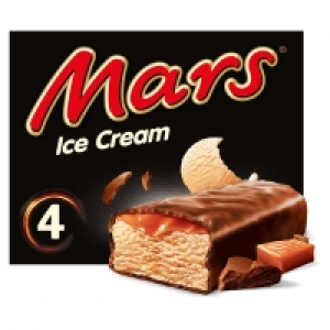 Iceland  Mars Chocolate Caramel Ice Cream Bar 4 x 51ml
