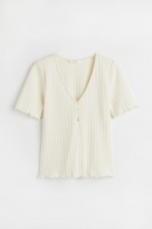 Ribbed top £10.00