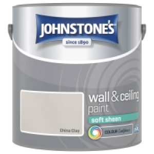 Johnstones Paint Soft Sheen Emulsion - China Clay 2.5L £10.00