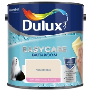 Dulux Easycare Bathroom Soft Sheen 2.5L - Natural Calico £22.00