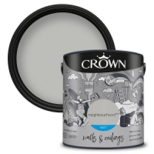 Crown Matt Emulsion Paint Neighbourhood - 2.5L £18.00