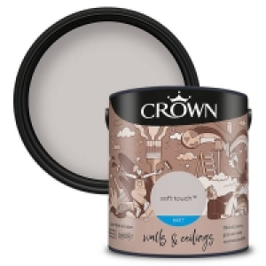 Crown Matt Emulsion Paint Soft Touch - 2.5L £18.00