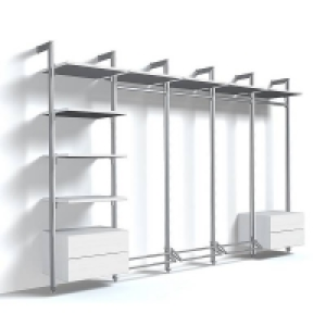 Retail SpacePro Relax Modular Storage System 9 - White £1,335.00
