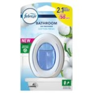 Febreze Bathroom Cotton Fresh Air Freshener  £1.99