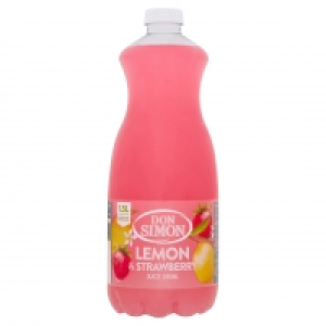 Iceland  Don Simon Lemon & Strawberry Juice Drink 1.5L