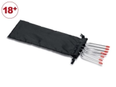 Grillmeister Extendable Barbecue Skewer Set - Set of 5