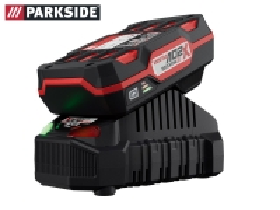 Parkside 20V, 2Ah Rechargeable Battery < Charger