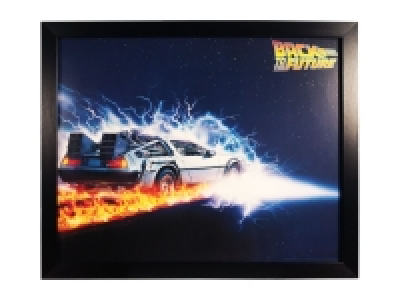 Back to the Future Framed Movie Print