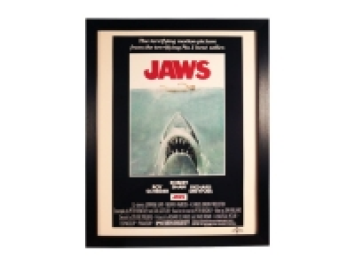 Jaws Framed Movie Print