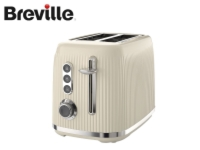 Breville Bold 2 Slice Toaster - Cream