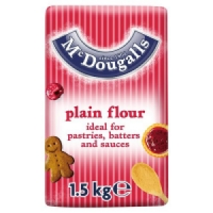 1.5kg McDougalls Plain Flour £1.00