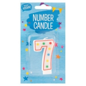 7 Birthday Candle £1.25