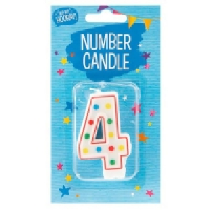 4 Birthday Candle £1.25