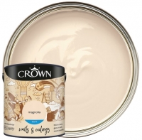 Wickes  Crown Matt Emulsion Paint - Magnolia - 2.5L