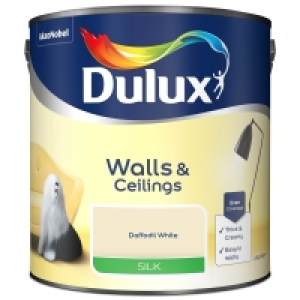 Dulux Silk Paint 2.5L - Daffodil White £16.00