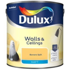 Dulux Matt Paint 2.5L - Banana Split £16.00