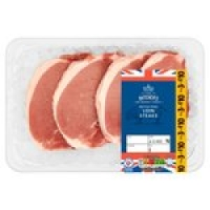 Morrisons British Pork Loin Steaks £4.25