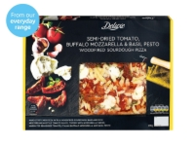 Deluxe Vegetarian Woodfried Sourdough Pizza