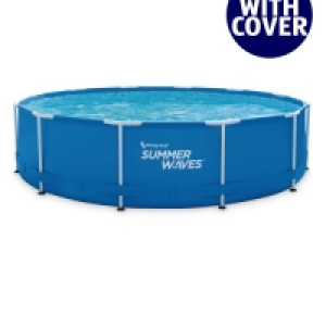 Aldi  Summer Waves Metal Frame Pool 12ft