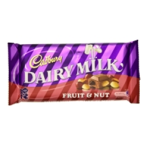 Cadbury Dairy Milk Fruit & Nut 180g