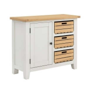 Ashstead Small Sideboard - Oak & Ivory &pound;390.00