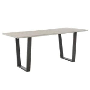 Homebase  Dalston Grey Ash Dining Table