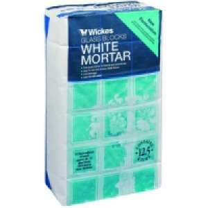Wickes  Glass Block Mortar Mix Adhesive 12.5kg
