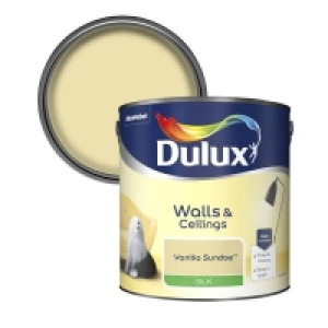 Dulux Silk Emulsion Paint Vanilla Sundae - 2.5L £20.00