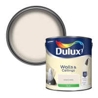 Homebase  Dulux Silk Emulsion Paint Almond White - 2.5L