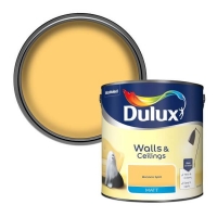 Homebase  Dulux Matt Emulsion Paint Banana Split - 2.5L