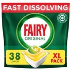 Morrisons  Fairy All in One Dishwasher Tablets Lemon