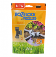 InExcess  Hozelock 7018 Easy Drip T-Piece Pack of 2