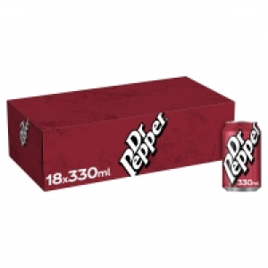 Iceland  Dr Pepper 18 x 330ml
