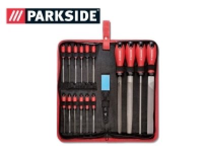 Lidl  Parkside File Set - 17 piece set