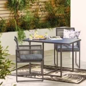 Aldi  Gardenline Rope Effect Bistro Set