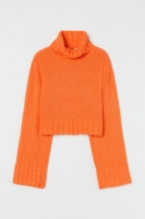 Polo-neck jumper £9.00