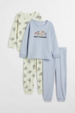 2-pack printed jersey pyjamas £10.00