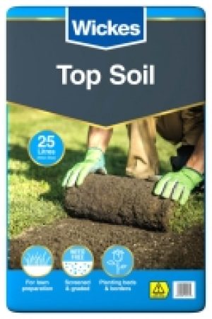 Wickes Multi-Purpose Top Soil - 25L £3.00